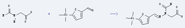 Acetic acid,2-[1-(aminocarbonyl)hydrazinyl- is used to produce C11H17N3O3SSi.